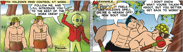 Alley Oop on Thursday March 2, 2017 Comic Strip