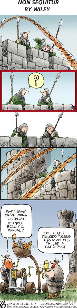 Non Sequitur on Sunday June 3, 2012 Comic Strip
