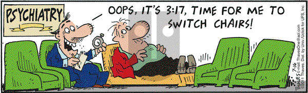 Frank and Ernest on Saturday July 16, 2011 Comic Strip