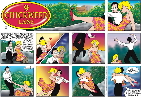 9 Chickweed Lane on Sunday July 19, 2009 Comic Strip