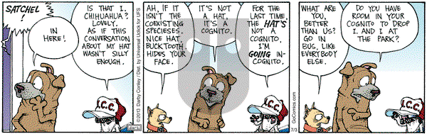 Get Fuzzy on Wednesday July 3, 2013 Comic Strip