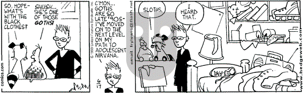 Over the Hedge on Thursday June 17, 1999 Comic Strip