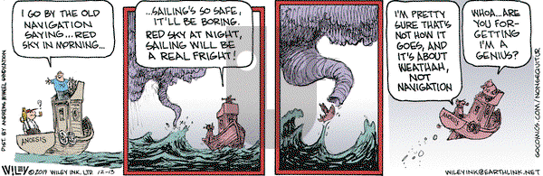 Non Sequitur on Friday December 13, 2019 Comic Strip