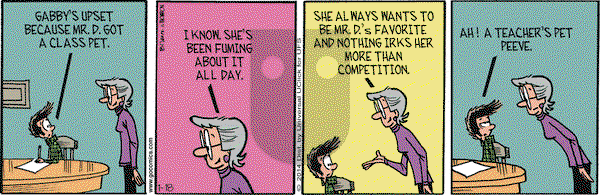Grand Avenue on Saturday January 18, 2014 Comic Strip