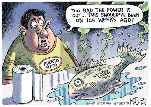 Rob Rogers on Thursday November 2, 2017 Comic Strip