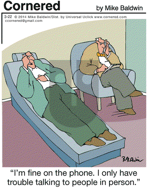 Cornered on Saturday March 22, 2014 Comic Strip