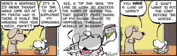 DeFlocked on Monday October 5, 2009 Comic Strip