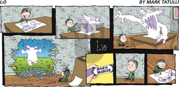 Lio on Sunday February 25, 2007 Comic Strip