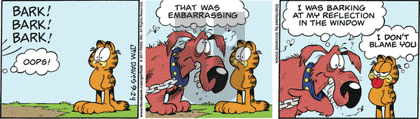 Garfield on Saturday September 24, 2011 Comic Strip