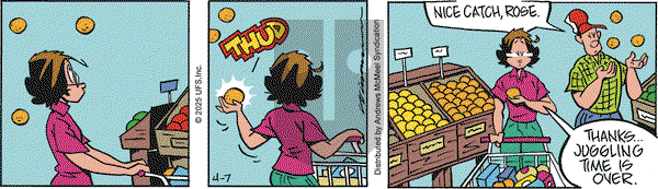 Rose is Rose on Monday April 7, 2025 Comic Strip