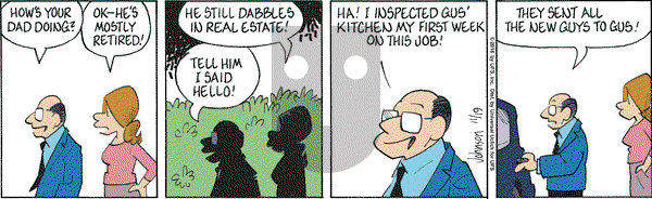 Arlo and Janis on Saturday November 19, 2016 Comic Strip