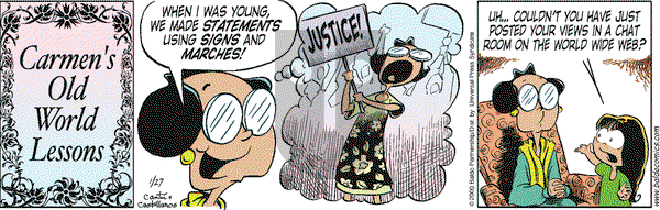 Baldo on Monday April 2, 2001 Comic Strip