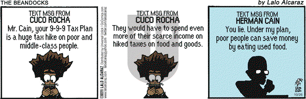 La Cucaracha on Wednesday October 26, 2011 Comic Strip