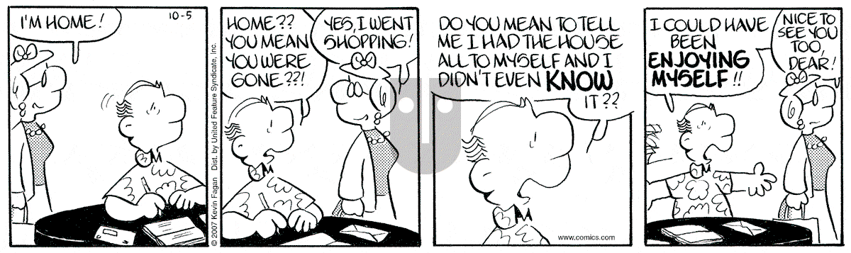 Drabble - Friday October 5, 2007 Comic Strip