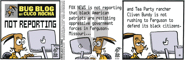 La Cucaracha on Saturday August 30, 2014 Comic Strip