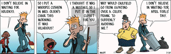 Frazz on Monday March 30, 2020 Comic Strip
