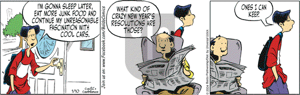 Baldo on Monday January 10, 2011 Comic Strip