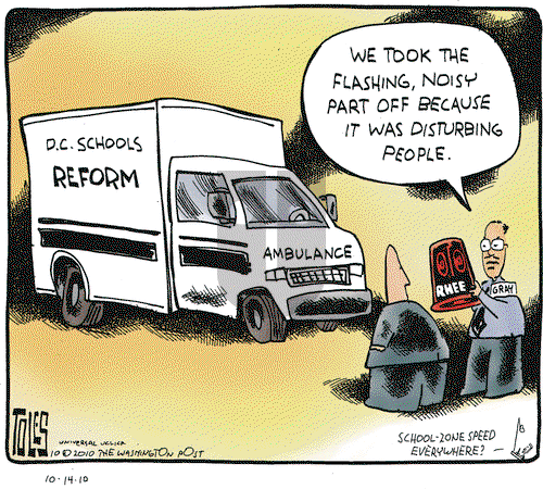 Tom Toles on Thursday October 14, 2010 Comic Strip