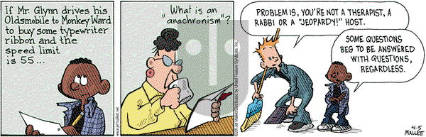 Frazz on Tuesday April 5, 2011 Comic Strip