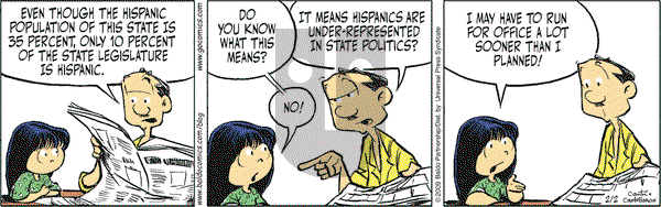 Baldo on Monday February 2, 2009 Comic Strip