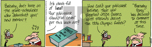The Knight Life on Thursday February 12, 2009 Comic Strip