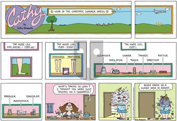 Cathy Classics on Sunday August 26, 2007 Comic Strip