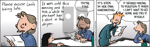 Frazz on Friday March 9, 2012 Comic Strip