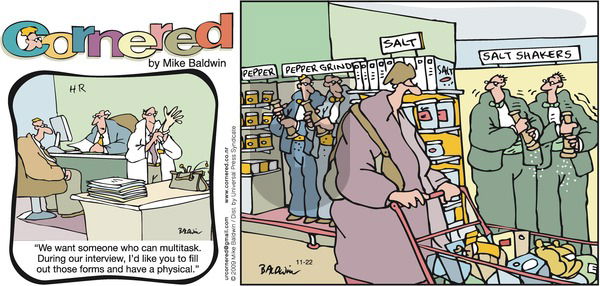 Cornered on Sunday November 22, 2009 Comic Strip