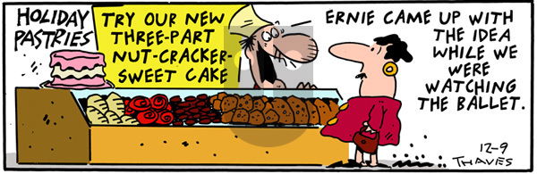 Frank and Ernest on Saturday December 9, 2000 Comic Strip