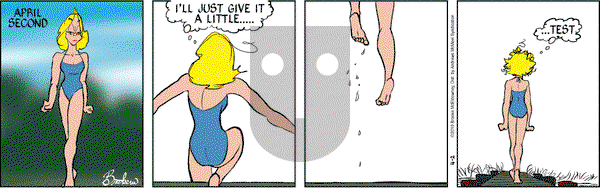 9 Chickweed Lane on Tuesday April 2, 2019 Comic Strip