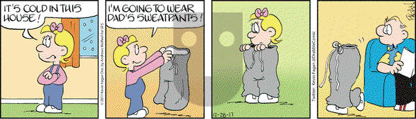Drabble on Thursday December 28, 2017 Comic Strip