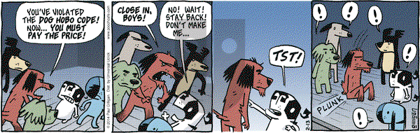 Pooch Cafe on Thursday February 13, 2014 Comic Strip