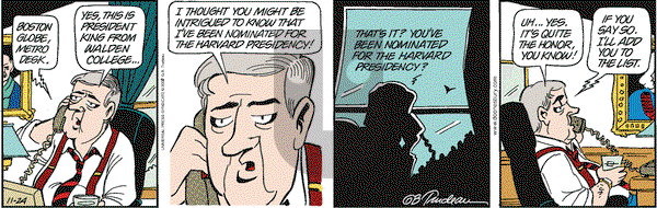 Doonesbury on Friday November 24, 2000 Comic Strip