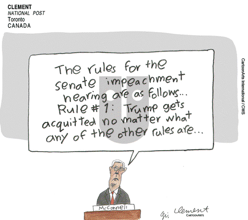 ViewsAmerica on Wednesday January 22, 2020 Comic Strip