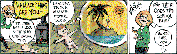 Wallace the Brave on Friday January 12, 2018 Comic Strip