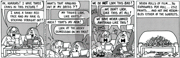 Cathy Classics on Saturday September 11, 1993 Comic Strip