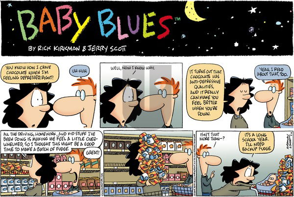 Baby Blues on Saturday April 16, 2005 Comic Strip