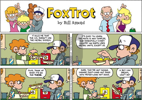 FoxTrot on Sunday February 22, 2015 Comic Strip