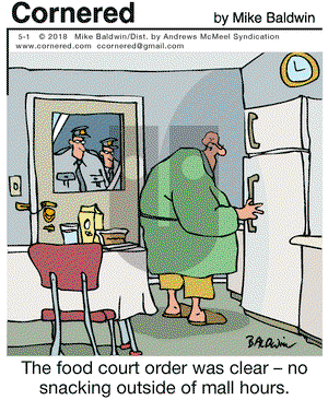 Cornered on Tuesday May 1, 2018 Comic Strip