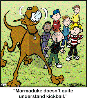 Marmaduke on Thursday November 2, 2017 Comic Strip