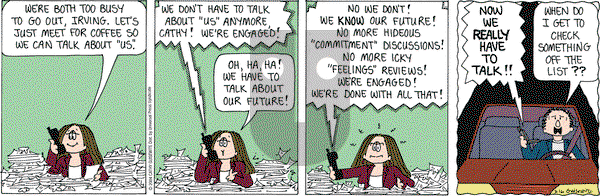 Cathy Classics on Tuesday March 16, 2004 Comic Strip