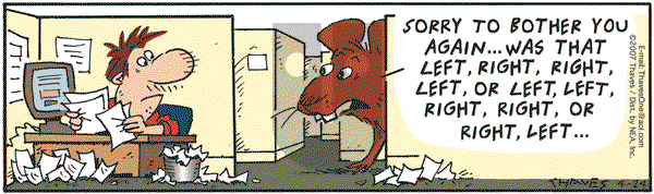 Frank and Ernest on Tuesday April 24, 2007 Comic Strip
