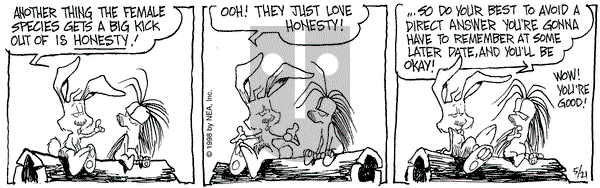 The Grizzwells on Thursday May 21, 1998 Comic Strip