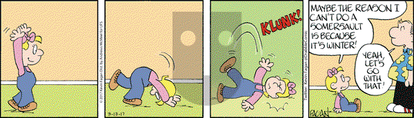 Drabble on Monday March 13, 2017 Comic Strip