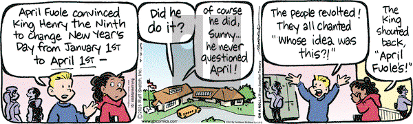 JumpStart on Friday April 4, 2025 Comic Strip
