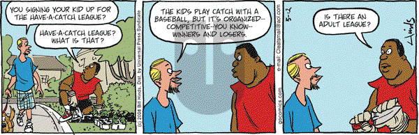 Cleats on Monday May 12, 2008 Comic Strip