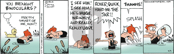 Red and Rover on Friday August 9, 2019 Comic Strip