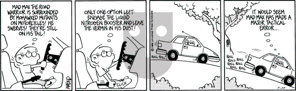 FoxTrot on Wednesday July 27, 1988 Comic Strip