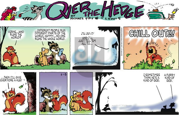 Over the Hedge on Sunday August 18, 2019 Comic Strip