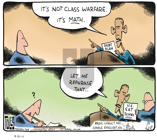 Tom Toles on Wednesday September 21, 2011 Comic Strip